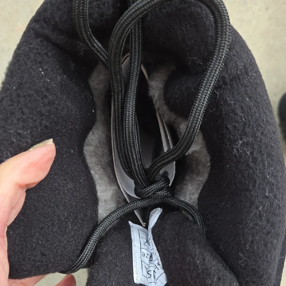 Mishansha Black Winter Boots